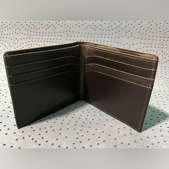 New Mont Blanc Beautiful men’s Leather Wallet - Picture 2 of 6